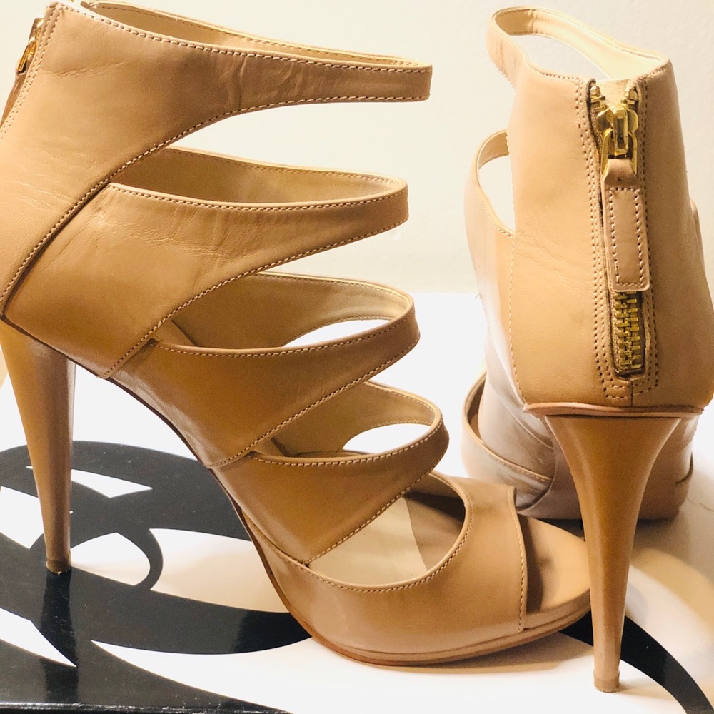 Nine West | Leather Cutout Nine West Heels